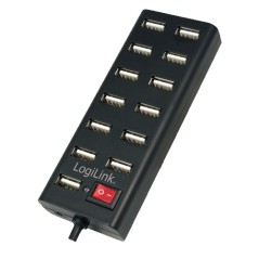 LogiLink USB 20 Hub 13-port incl